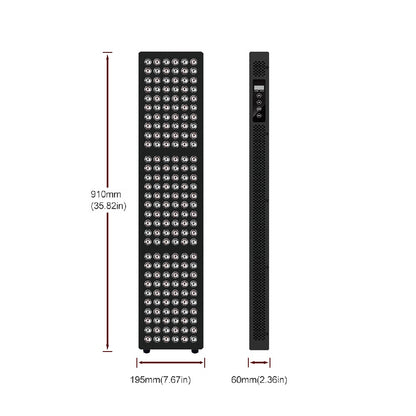 Large Red Light Therapy Panel, 180 LEDs, 5 Wavelengths